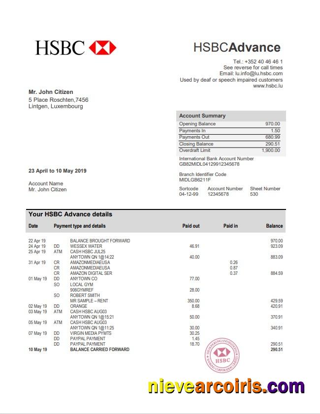Luxembourg HSBC